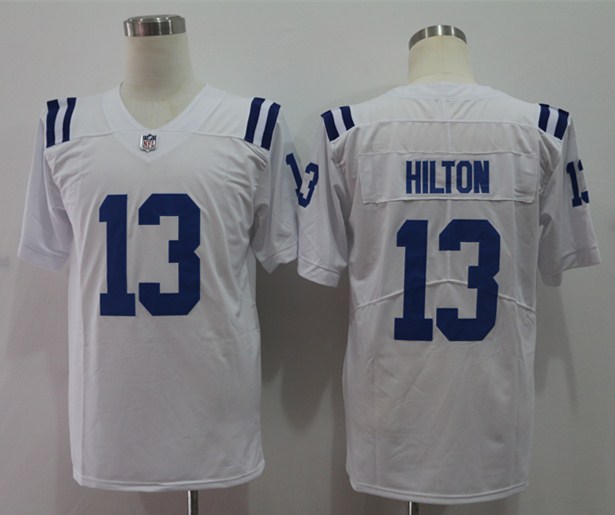 Men's Indianapolis Colts T.Y. Hilton #13 White Alternate Jersey